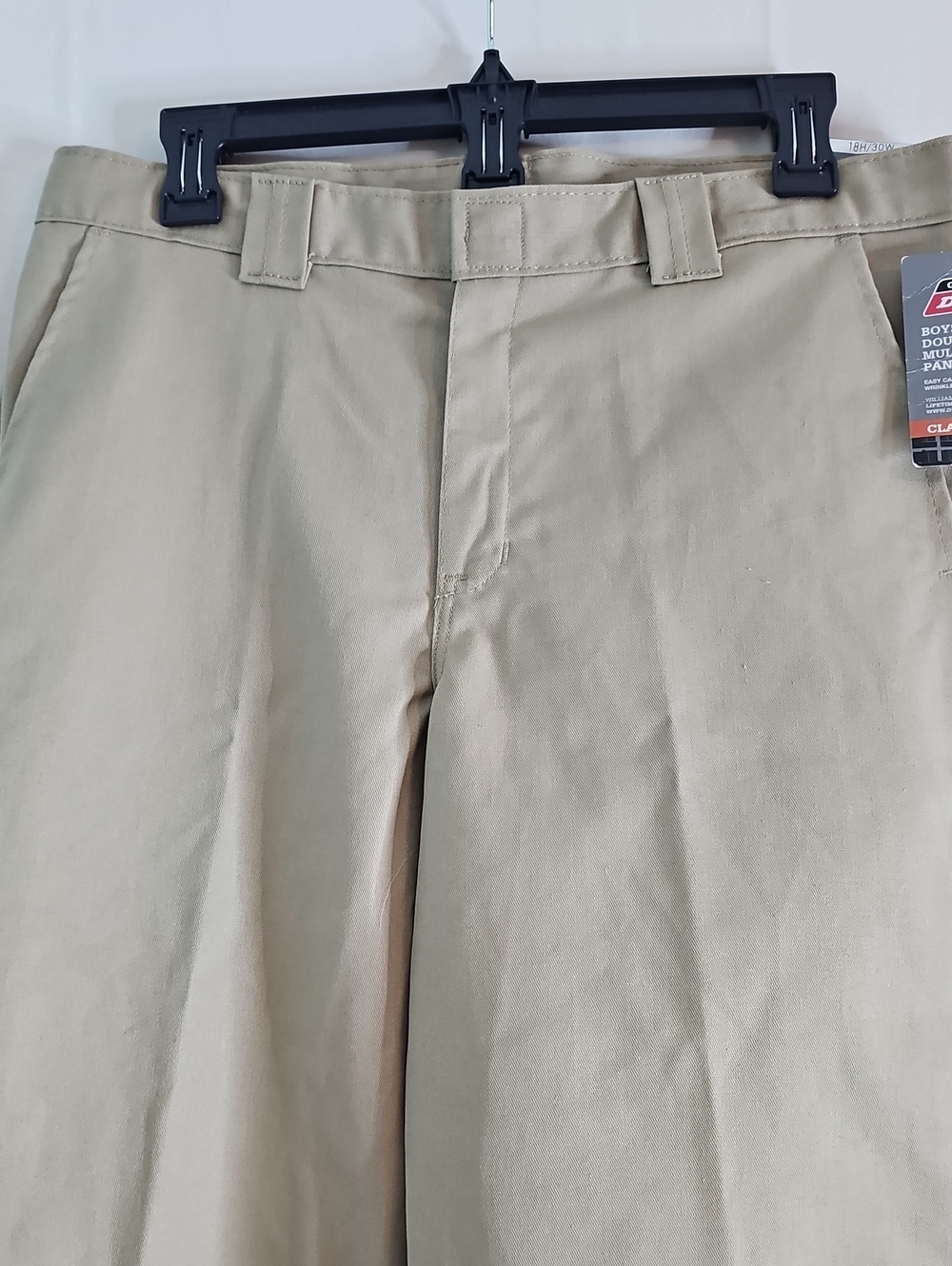 Dickies Boys Khaki Work Pants - Classic Fit - Picture 3 of 9